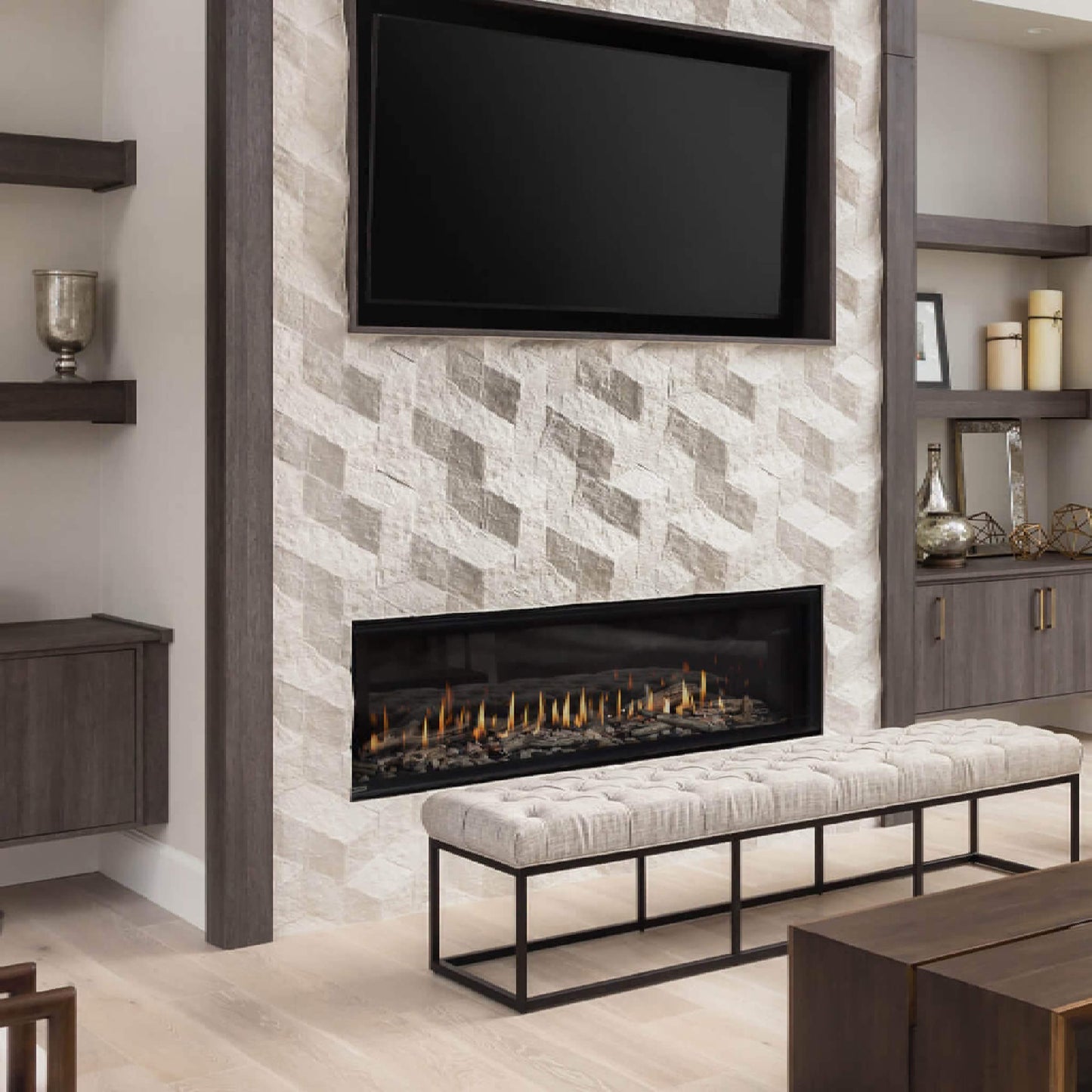 Montigo-Distinction-63-Linear-Gas-Fireplace-in-Modern-Living-Room