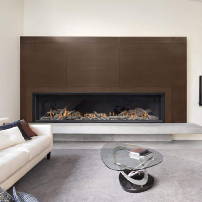Montigo Distinction 72" Single Sided Linear Direct Vent Natural Gas Fireplace [D7215NI-2] (SAK70824)