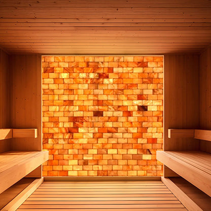 Prosaunas Customizable Himalayan Salt Sauna Wall Kit (SAK32510)