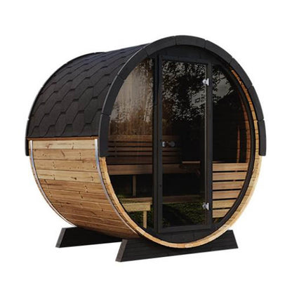 Spacious-7-foot-3-inch-Interior-Diameter-Barrel-Sauna-with-Standing-Room