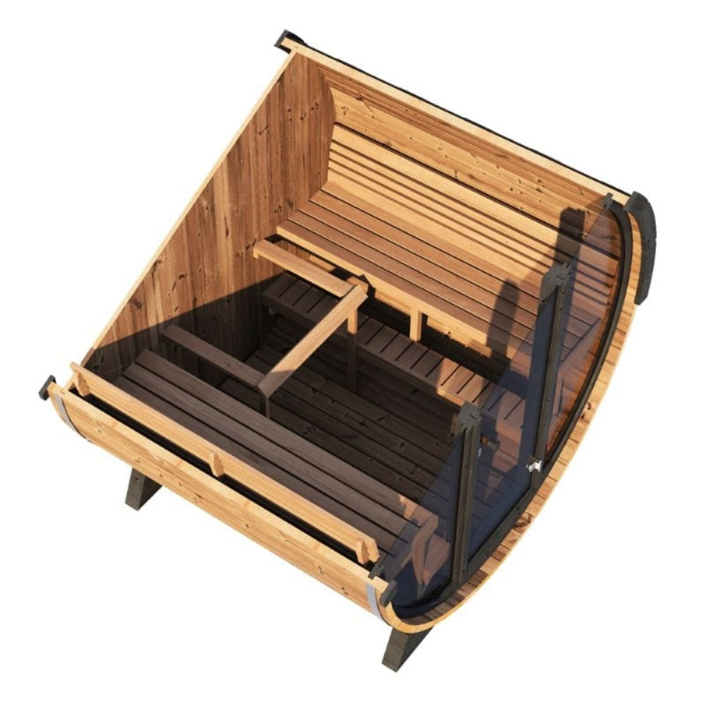 Contoured-Thermo-Aspen-Benches-with-Lumbar-Support-in-EE8G-Sauna